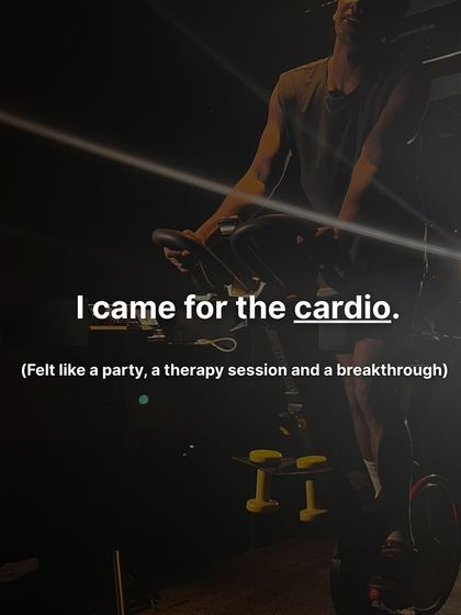 I came for the cardio. It felt like a party, a therapy session, and a breakthrough all at once.