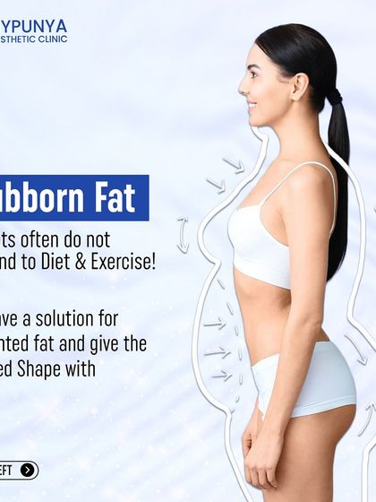 Stubborn fat pockets often don't respond to diet and exercise alone. We have surgical solutions like liposuction to remove this unwanted fat and give you your desired shape.
