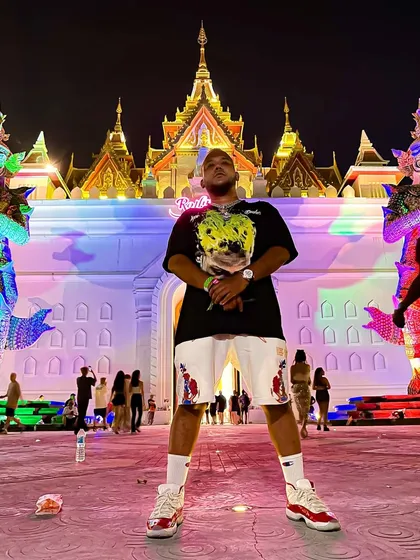 Chilling at Rolling Loud Thailand. Being part of the global hip hop scene and bringing those international festival vibes back to my gigs in India is what it's all about.