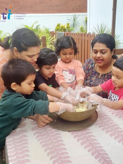 Smiti Montessori - Montessori Preschool Program Developing Independence with Practical Life Skills photo 6