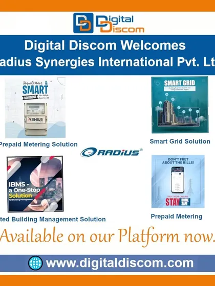 Our platform offers cutting-edge solutions for grid modernization. We connect you with partners like Radius Synergies who provide essential technologies such as Prepaid Metering Solutions and comprehensive Smart Grid systems to improve revenue collection and operational intelligence.