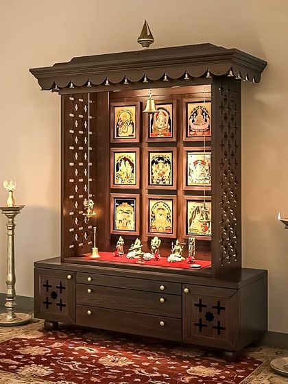 Interior Design - Pooja Room Design Grand Traditional Mandirs photo 4