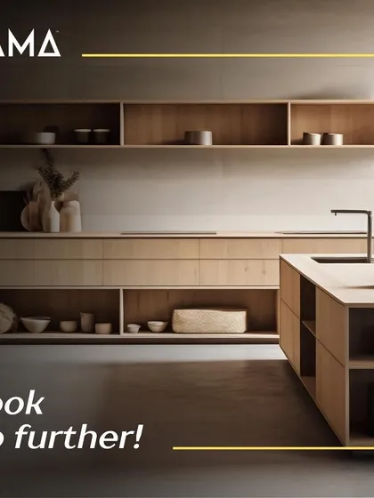 Your home should be a sanctuary where comfort meets elegance. This minimalist kitchen with light wood tones and open shelving is a perfect example of a space designed to feel calm and beautiful.