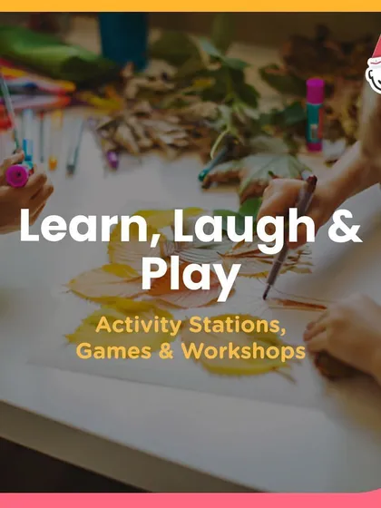 A snapshot of the various activity stations, games, and workshops available at my events.