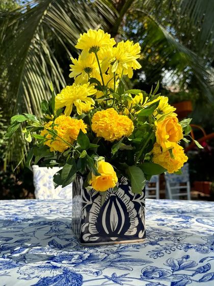 Vibrant Haldi & Mehendi Functions photo 59