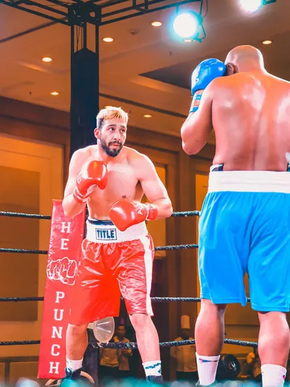 Facing an opponent in the ring requires complete focus and awareness. Every movement matters.