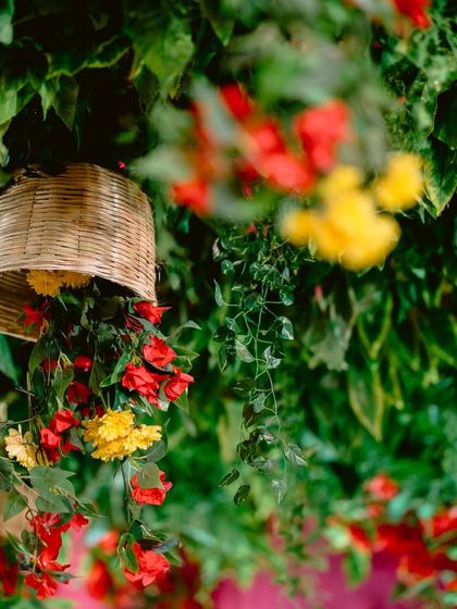 Vibrant Haldi & Mehendi Celebrations photo 69