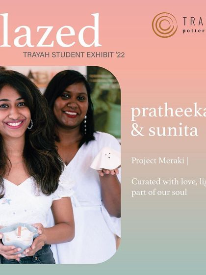Meet the duo Pratheeka & Sunita. Their GLAZED '22 collection, "Project Meraki," was curated with love, lights, and a part of their soul.