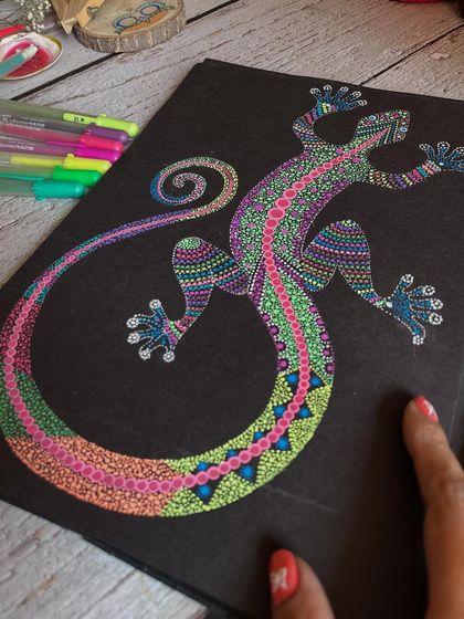 Mandala & Dot Art Wall Decor photo 27