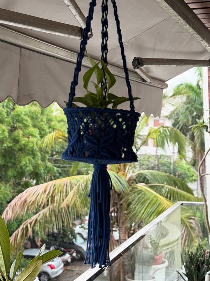 Eshtyles - Custom Macrame Home Decor Functional Decor: Wall Shelves & Plant Hangers photo 6
