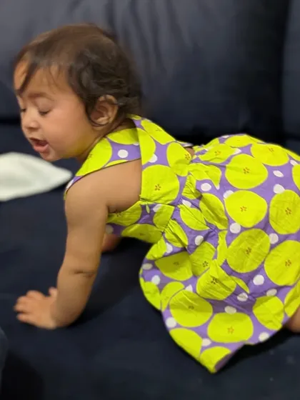 A day in the life of a little bear! This dress is perfect for play, naps, and everything in between. It proves that comfort should never come at the cost of cuteness.
