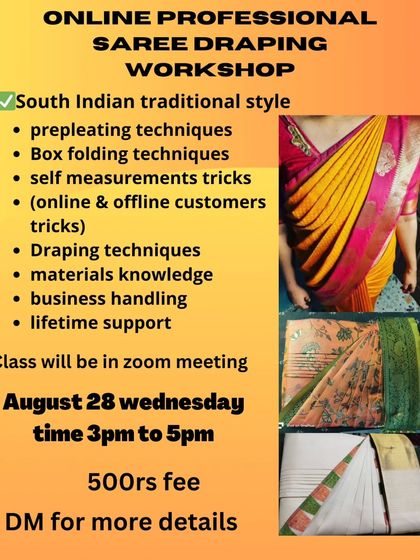 This flyer highlights lifetime support, a key benefit for all my students.