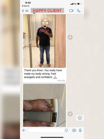 This is the real meaning of fitness. It's not just about the number on the scale, but about feeling strong, energetic, and confident in your own skin. This feedback from my client says it all.