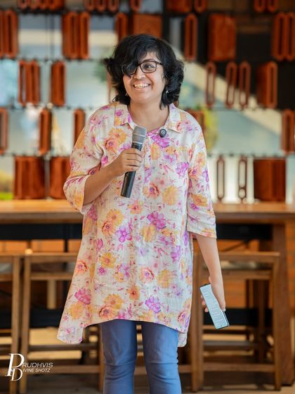 The genuine smile of a performer who feels seen and heard. This is the essence of our themed gatherings.