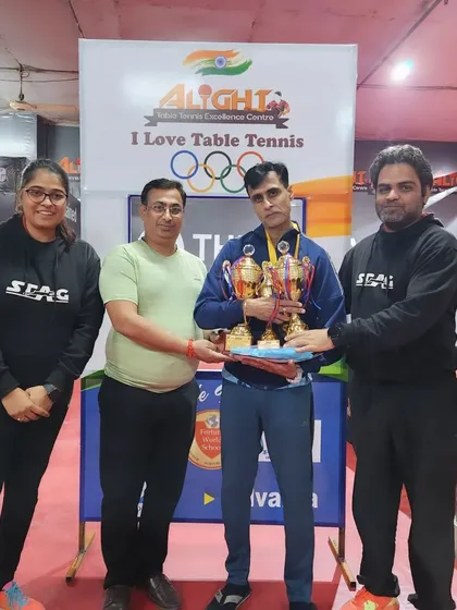 A successful Alight Open Corporate & Veterans Table Tennis Tournament. We hosted over 120 players in our professional arena.