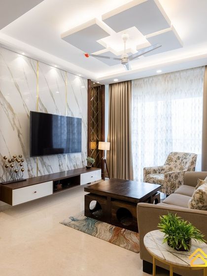 Truww - Turnkey Home Interiors Living & Dining Rooms: Spaces for Connection photo 4