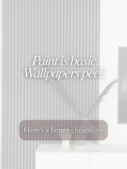 Paint is basic and wallpapers can peel. My wall veneers offer a durable and high-end alternative for creating feature walls that last.
