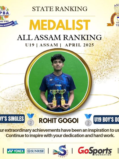 Yadav Pro Badminton Academy - Professional Badminton Coaching Programs Rising Stars: Junior & Sub-Junior Achievements photo 17