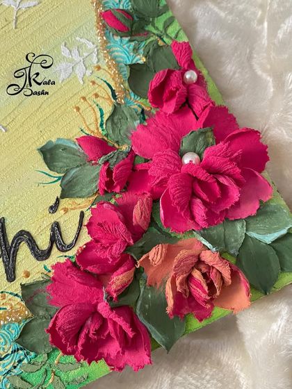 Jashn-e-Kala by Sakshi - Custom Russian Sculpture Decor Personalized Nameplates photo 24