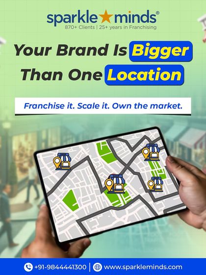 Your brand is bigger than one location. We help you franchise it, scale it, and own the market by creating a plan to take your business nationwide.
