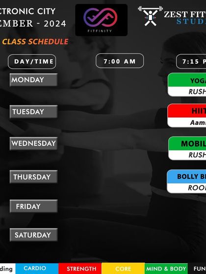 Zest Fitness Studio - Group Fitness Classes Class Schedules & Program Variety photo 5