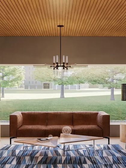 These additional renders explore different angles of the marketing office concept. They highlight the open, gallery-like feel, the dramatic lighting, and the clean, modern aesthetic I envisioned for a space that is designed to sell a vision.