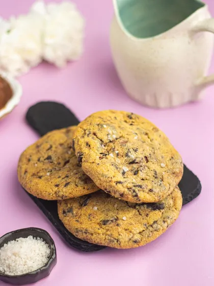 My Nutella sea salt cookies are a bestseller for a reason. The combination of sweet chocolate hazelnut and flaky sea salt is simply irresistible.