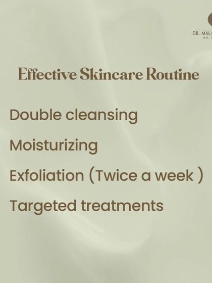 An effective skincare routine for managing adult acne is built on key principles. It includes double cleansing to remove impurities, proper moisturization to maintain the skin barrier, regular exfoliation, and the use of targeted treatments prescribed for your specific condition.