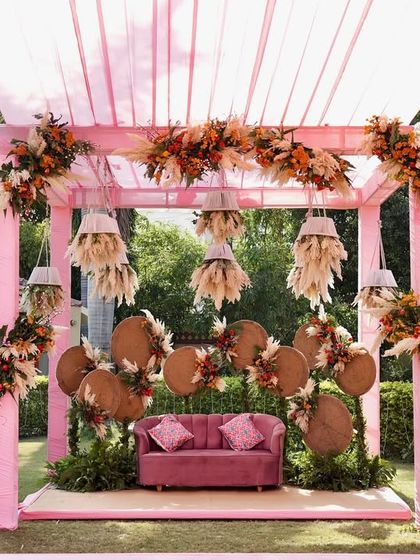 Vibrant Mehendi & Haldi Ceremonies photo 8