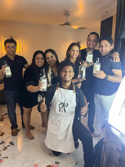 A group photo with my best clients after a successful event with Zoya Gin. Building long-term relationships with clients is my goal.