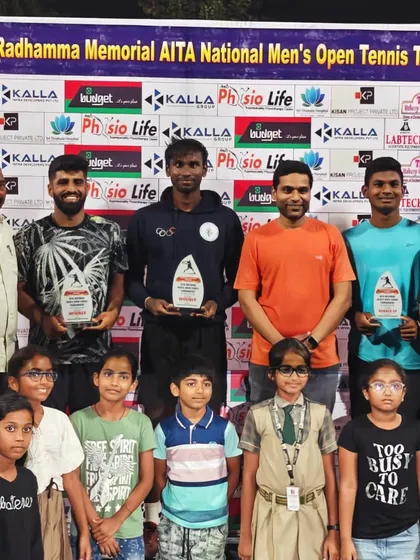 A very promising performance from Vansh, reaching the Doubles Final and Singles Quarterfinals in a 2.5 lac Men's tournament. Great job!