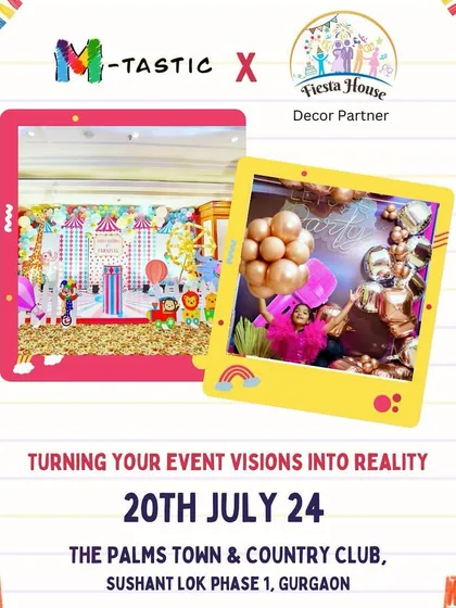 Our decor partner, Fiesta House, helps us turn event visions into reality with enchanting designs and magical setups.