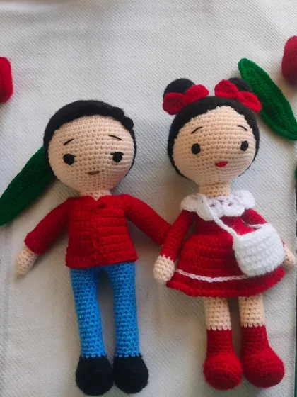 A perfect gift for Raksha Bandhan or for a brother and sister. These dolls are made to be played with and loved. All my dolls are completely plastic free and washable.