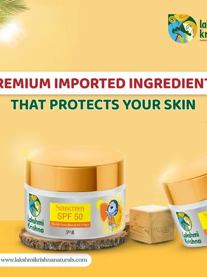 We use premium imported ingredients in our sunscreen to ensure your skin is protected. This commitment to quality means you get effective and safe sun care every time.