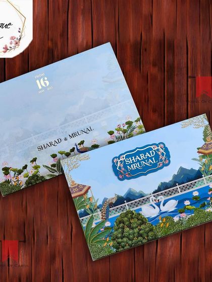 House Of Cards - Special Occasion Invitations Pichwai & Royal Heritage photo 17