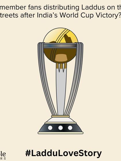 The joy of a national victory, like India winning the World Cup, is often celebrated by distributing laddus on the streets. It's a sweet that truly brings people together in moments of happiness.