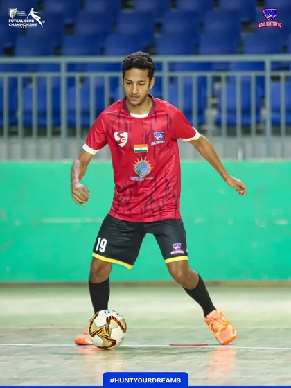 A player warming up before the third group stage match.