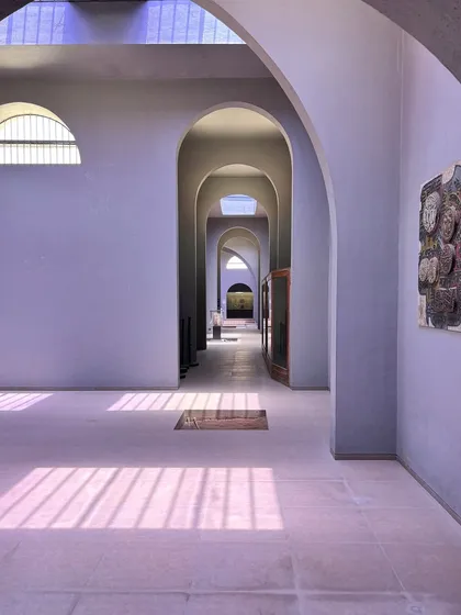Let there be light. The way sunlight creates patterns through these arches is just beautiful. Light is the most important tool in visual storytelling.