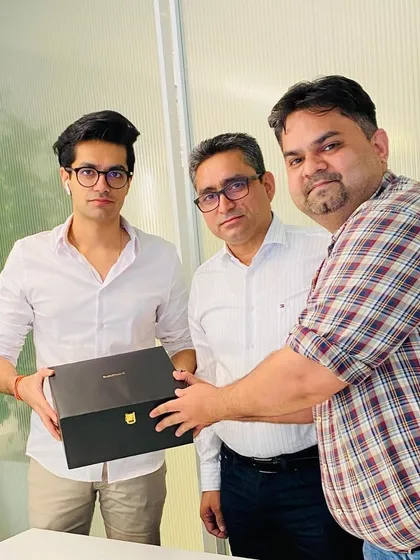 Collaborating with architects who create beautiful and intelligent spaces. We were excited to gift our WiFi Keypads to Architect Samridh Aneja of Studio Minimalist in Ludhiana.