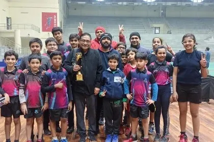 Our academy is a community that spans generations. Here, our veteran players celebrate their victories at the UP State Ranking Tournament alongside our junior athletes. This supportive environment, where players of all ages train and inspire each other, is the heart of our academy.