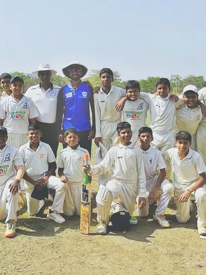 Another group photo with the promising players of the MCA U14 Boys Dombivli Centre Squad. My goal was to provide them with the guidance and tools to excel in their cricketing journey.