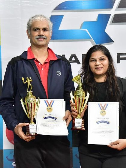 Presenting the winners of the Mixed Doubles category at our 2023 Badminton Tournament.