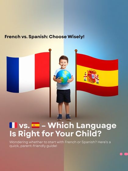 French vs. Spanish: which language is right for your child? This parent-friendly guide helps you decide by comparing the two languages.
