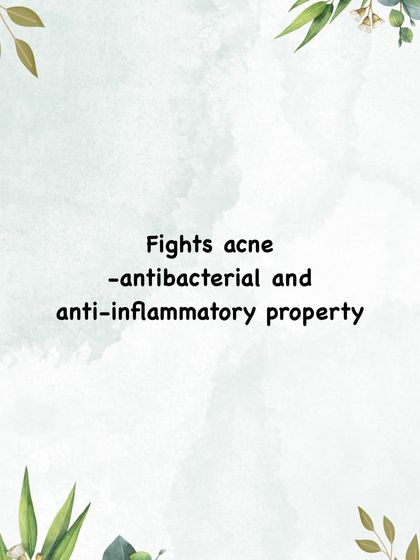 Salicylic acid also has antibacterial and anti-inflammatory properties, which help to fight acne-causing bacteria and reduce redness.