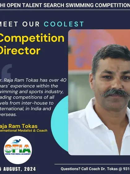 Meet our Competition Director, Mr. Raja Ram Tokas, a veteran with over 40 years of experience leading competitions from the local to the international level.