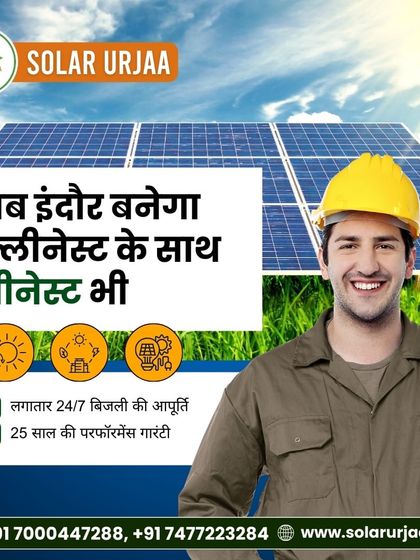 **Now Indore will be the greenest along with the cleanest.** With my 24/7 power supply and 25-year performance guarantee, I am here to provide a reliable and green energy solution for the city.