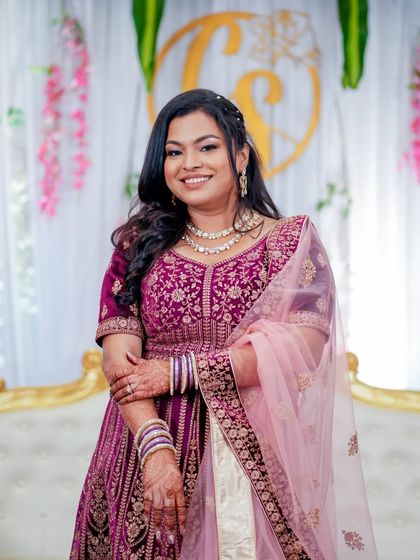 Engagement & Reception Glam photo 31