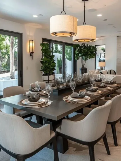 Lxm Interior - Living & Dining Room Design Elegant Dining Spaces photo 8
