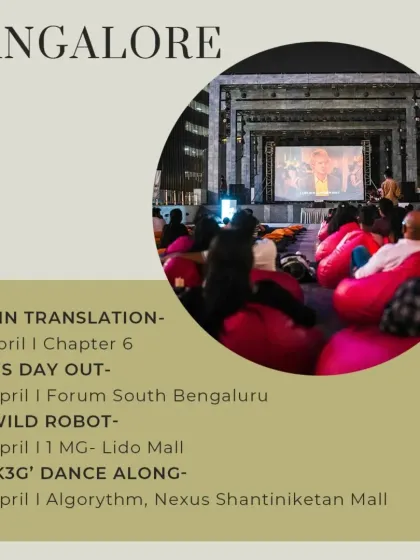 Bangalore's weekend is full of choices, from 'Lost in Translation' to a 'K3G' Dance Along.