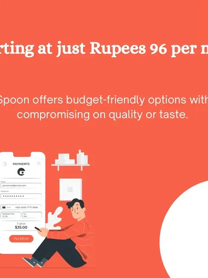 Quality food at an affordable price. Our meals start at just Rupees 96, offering budget-friendly options without compromising on taste.